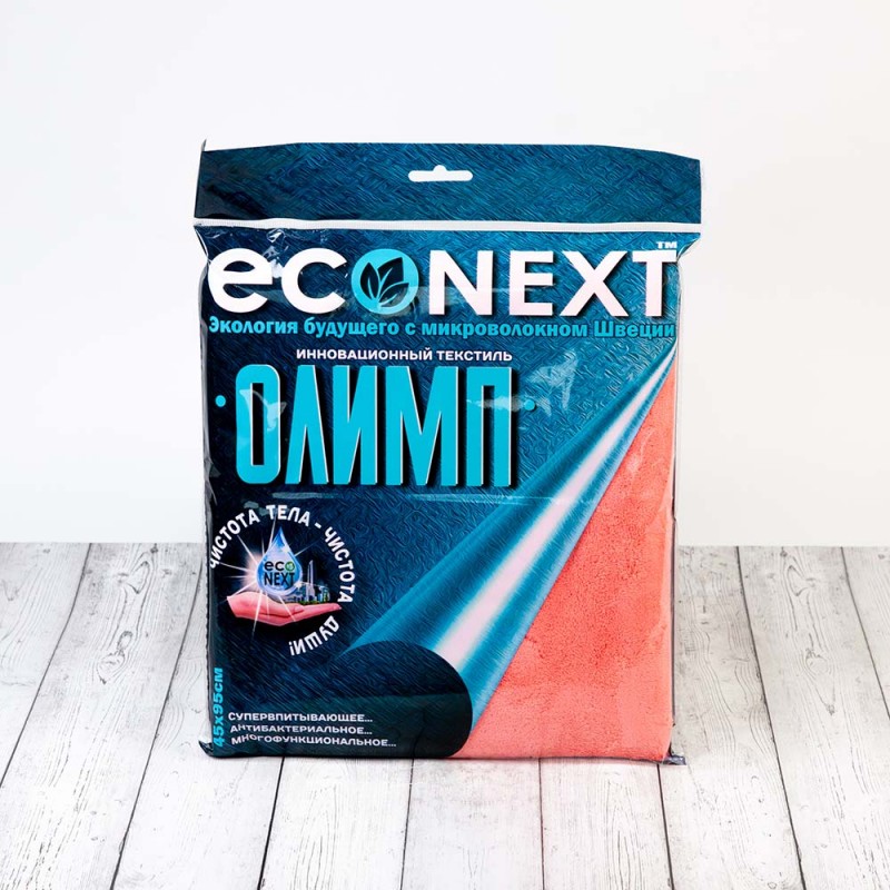 Полотенце ручное, супервпитывающее "Олимп" EcoNext (ProTex) (бамбук+хлопок+микрофибра) 
